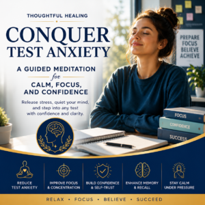 Conquer Test Anxiety: A Guided Meditation for Calm, Focus, and Confidence