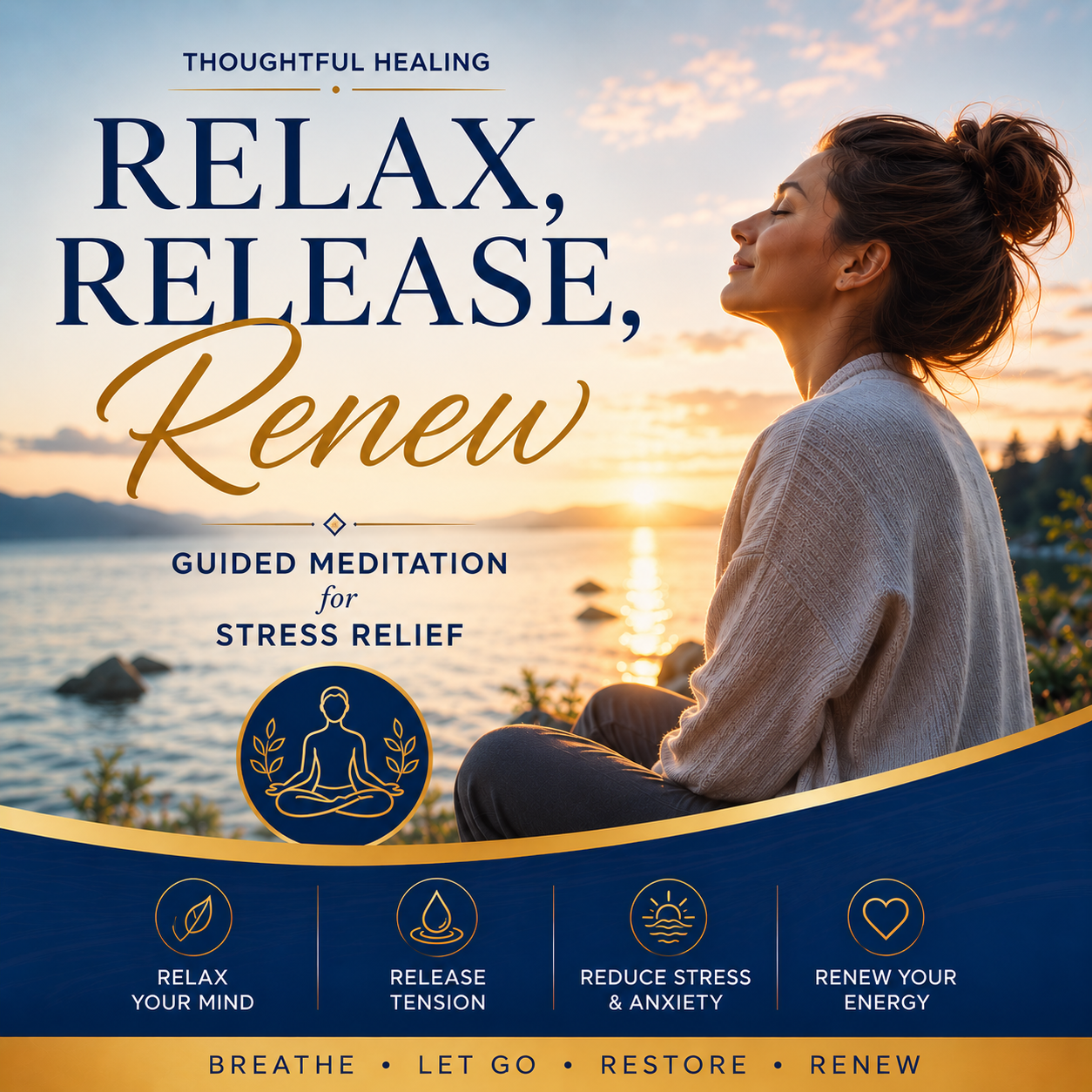 Relax, Release, Renew: Guided Meditation for Stress Relief